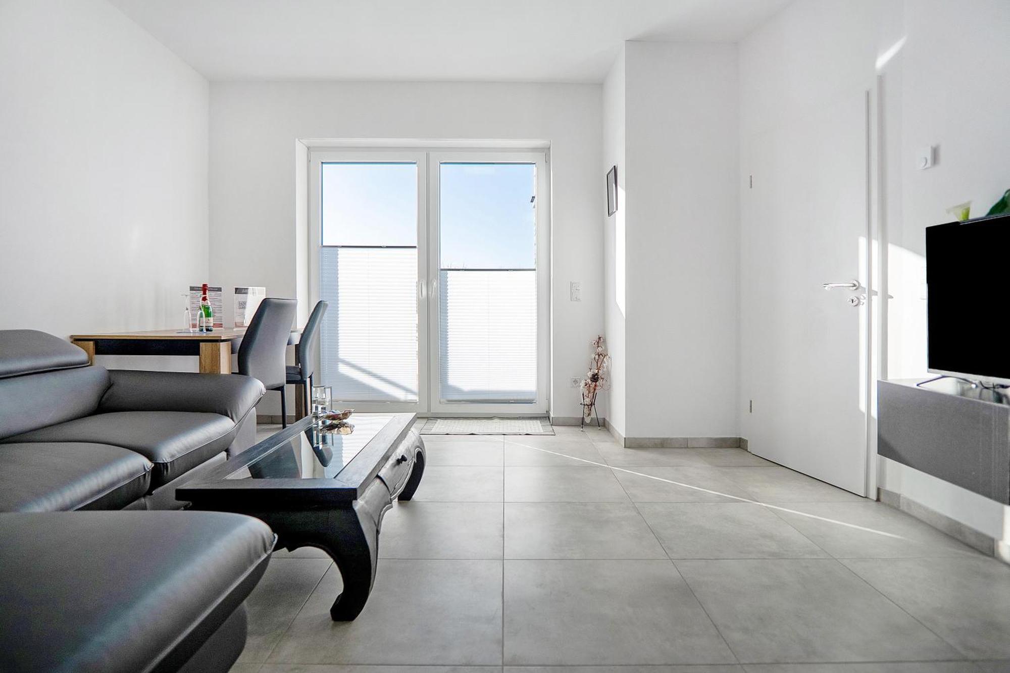 Neubau Ferienwohnung Mit Balkon Gronau  Exteriör bild